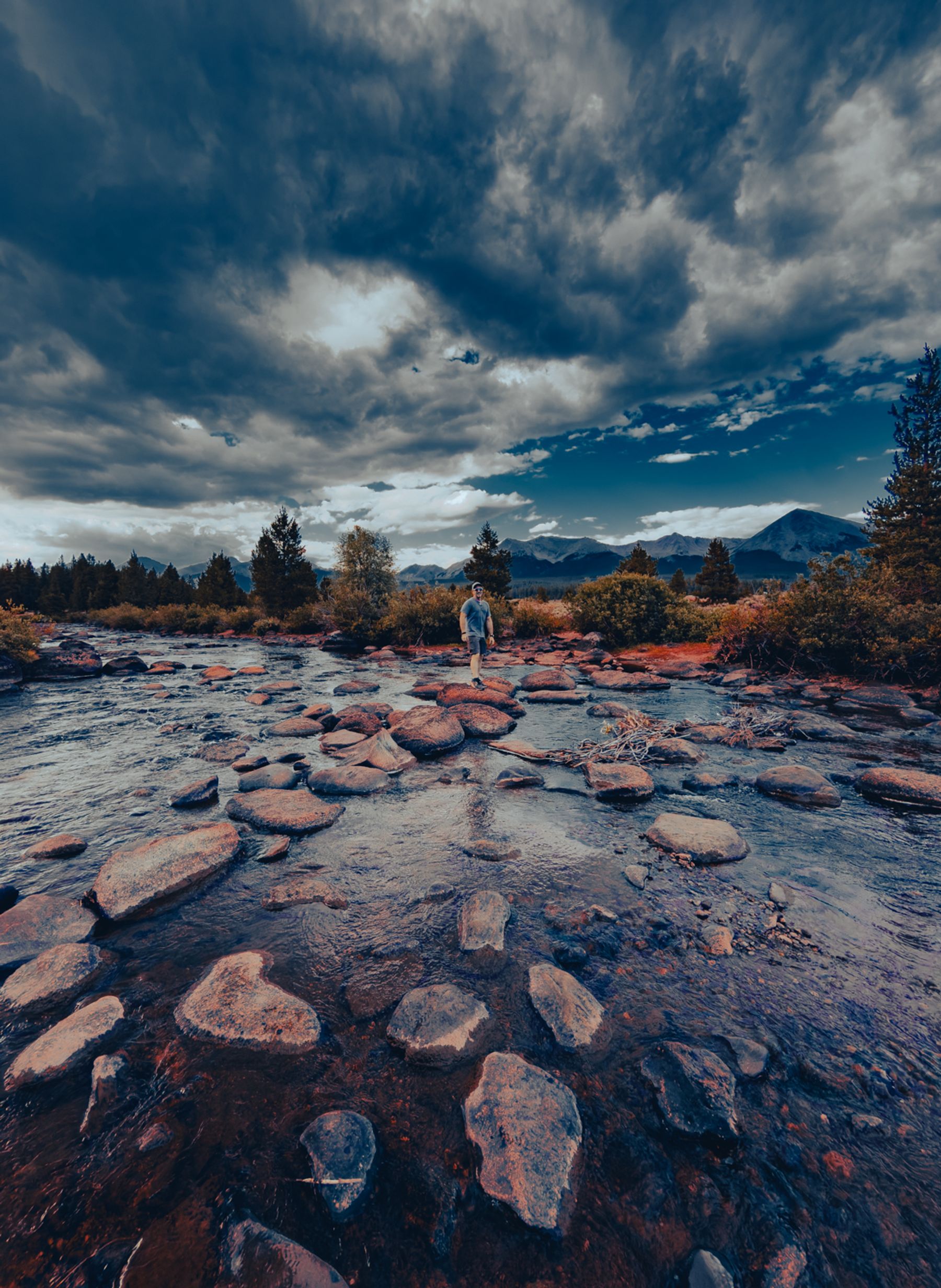 Dinner Station River Crossing XTRM WIDE VERTICAL